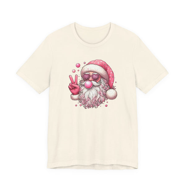Bubblegum Peace Santa | Christmas | Tee
