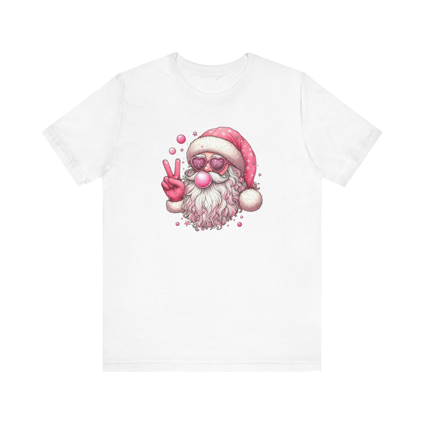 Bubblegum Peace Santa | Christmas | Tee