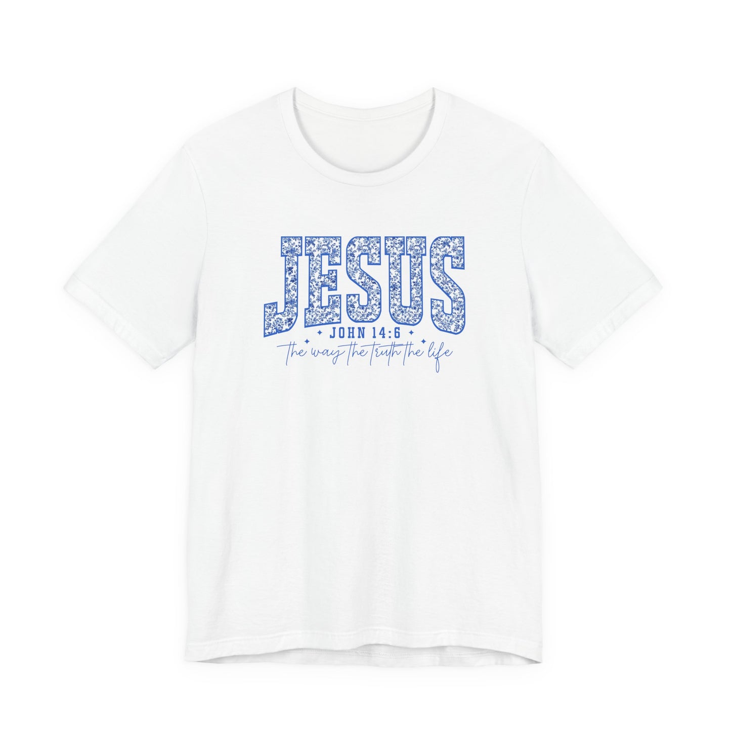 Jesus | John 14:6 | Religious | Floral Tee