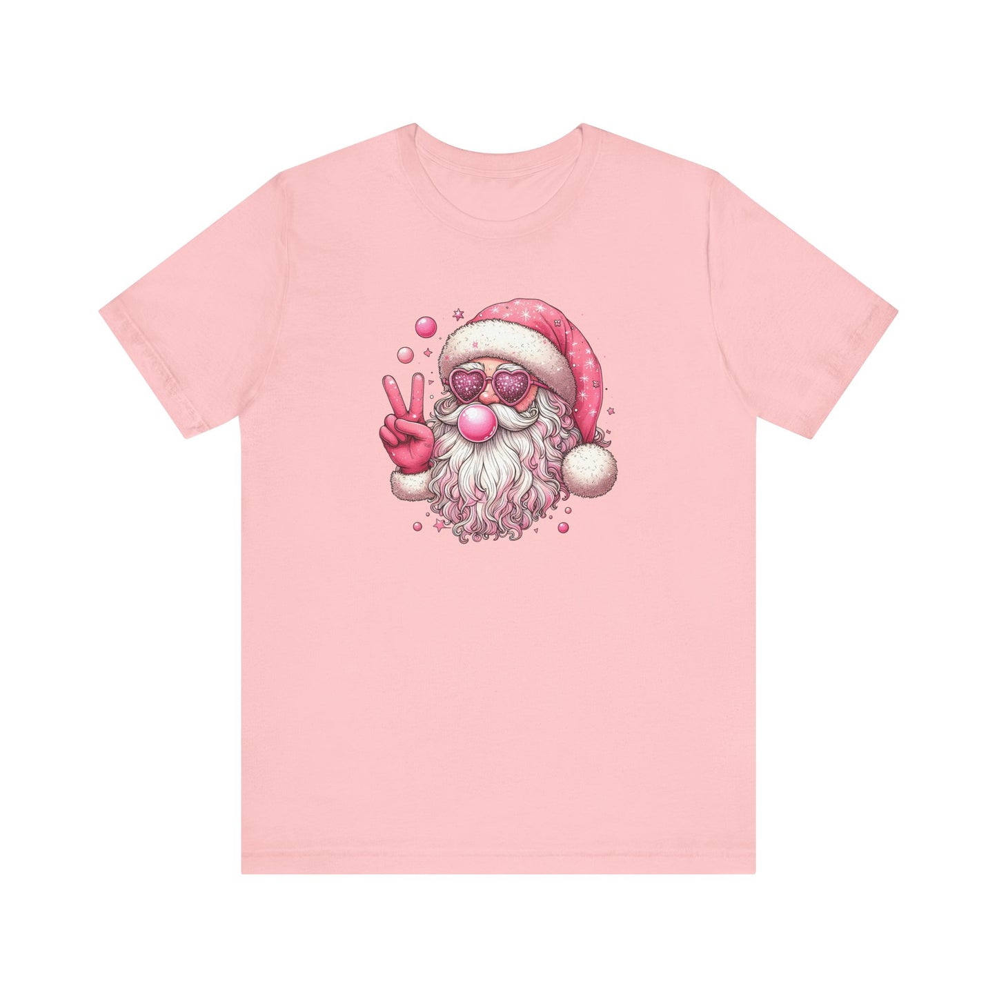 Bubblegum Peace Santa | Christmas | Tee