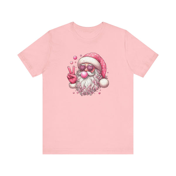 Bubblegum Peace Santa | Christmas | Tee
