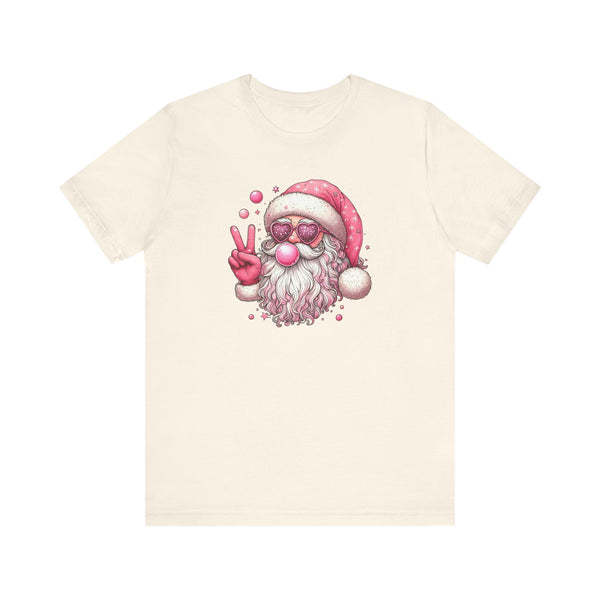 Bubblegum Peace Santa | Christmas | Tee
