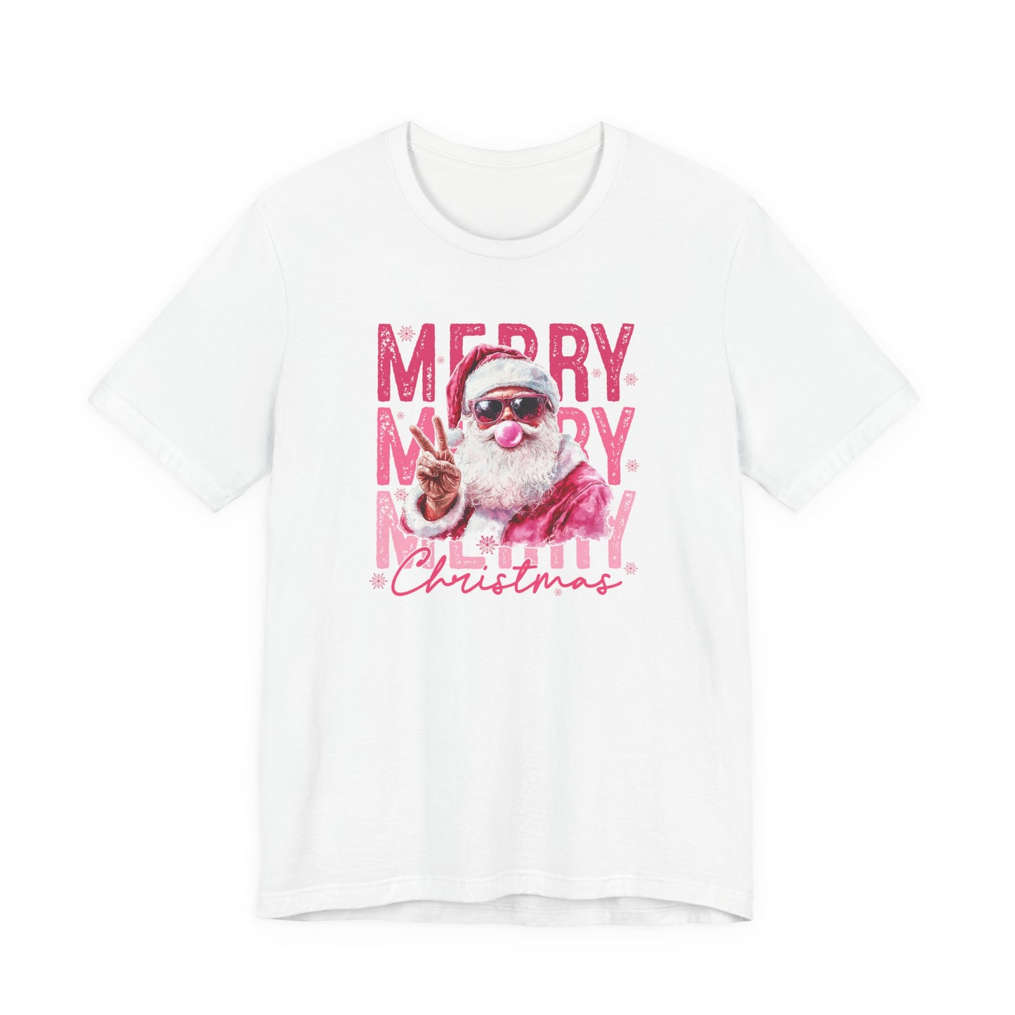 Bubblegum Santa | Christmas | Tee