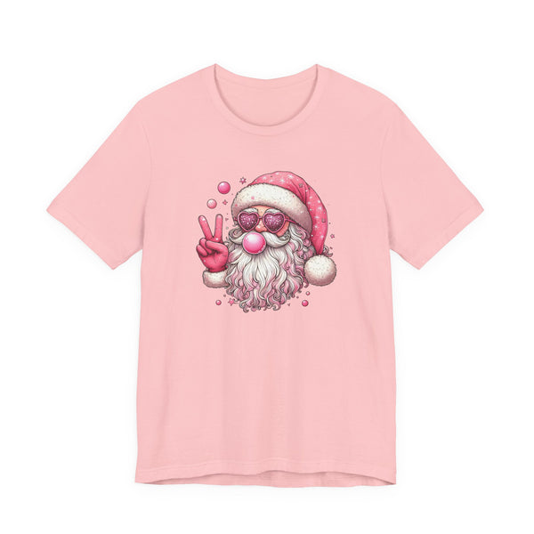 Bubblegum Peace Santa | Christmas | Tee