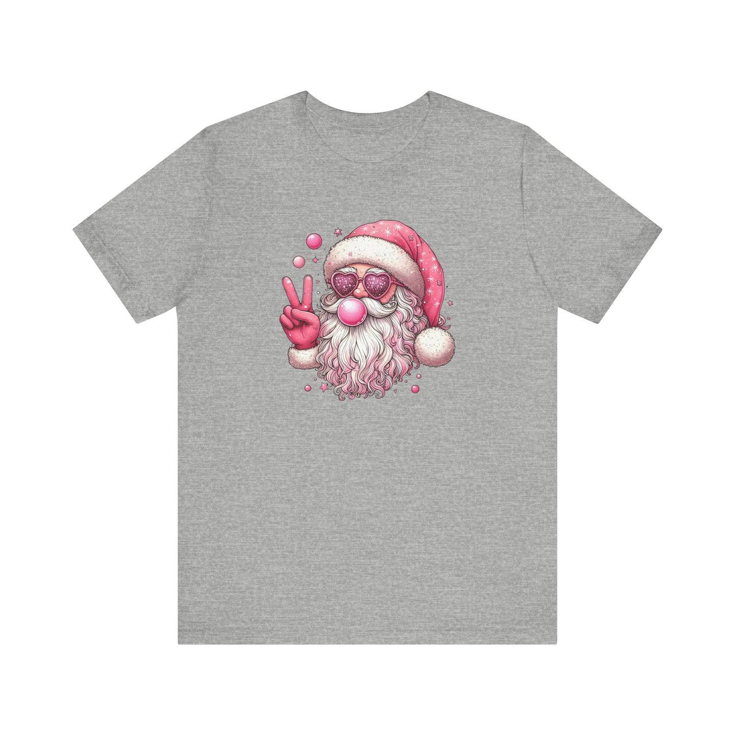 Bubblegum Peace Santa | Christmas | Tee