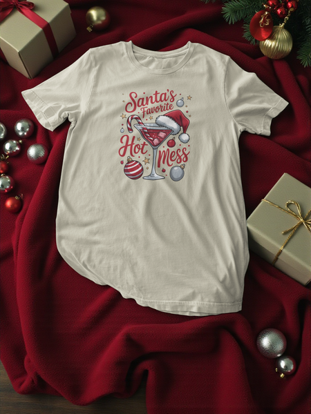 Holiday Hot Mess | Christmas | Tee