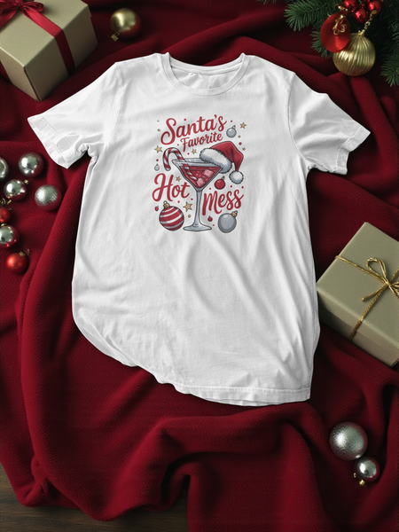 Holiday Hot Mess | Christmas | Tee