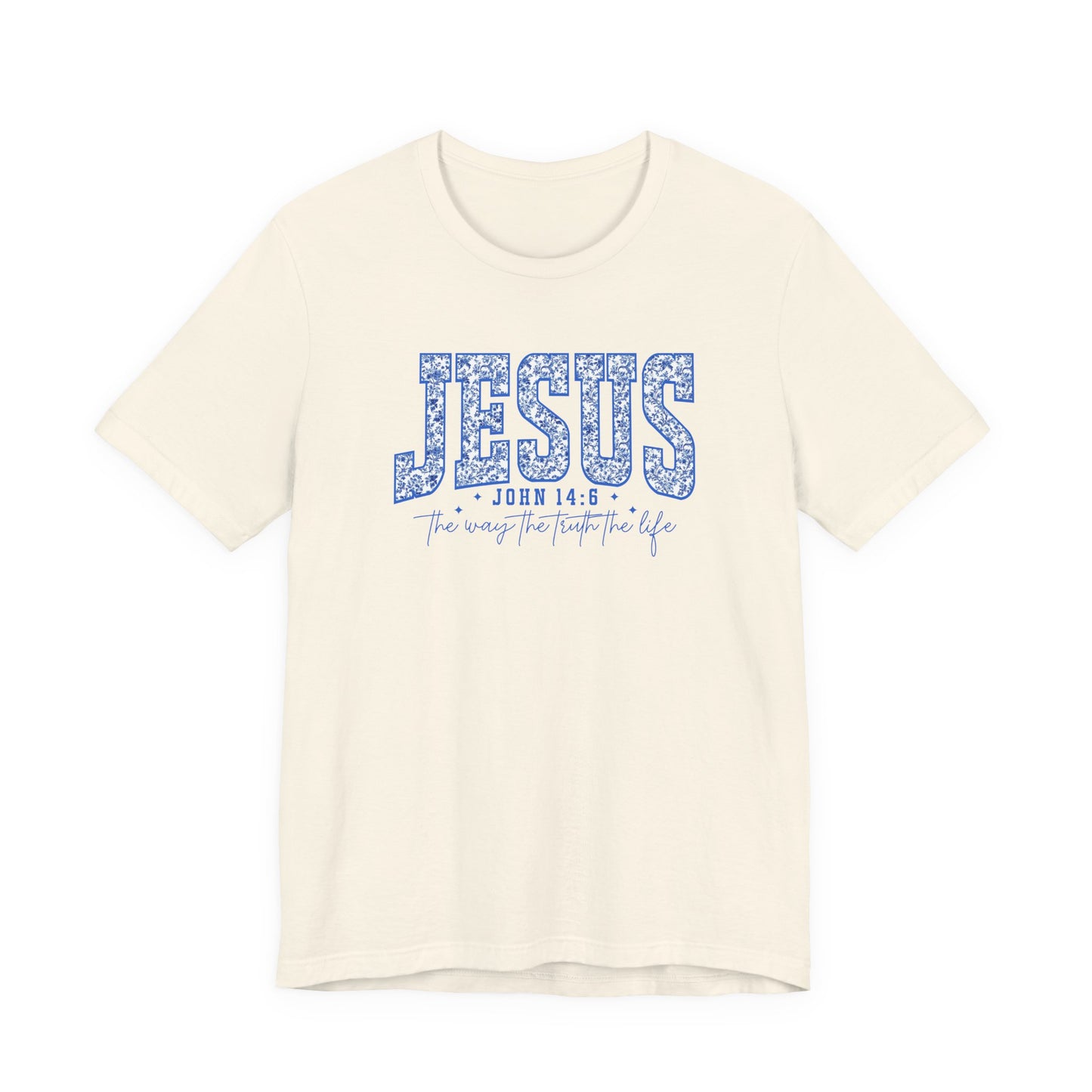 Jesus | John 14:6 | Religious | Floral Tee
