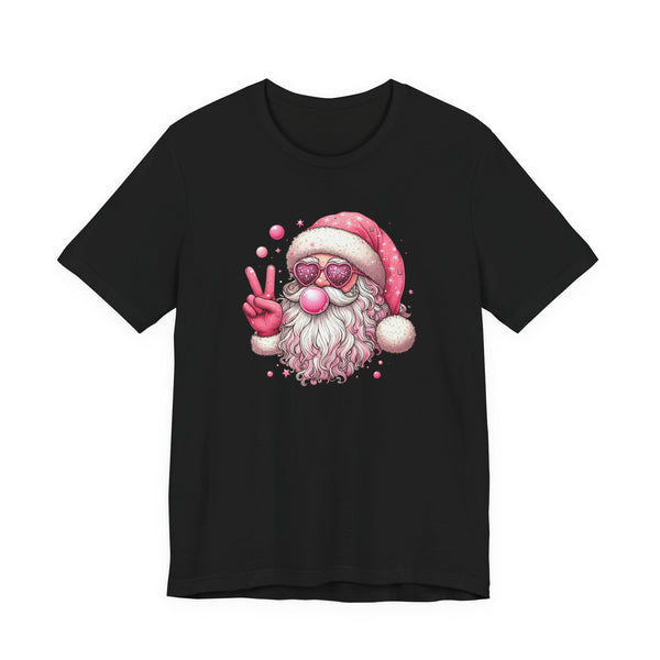 Bubblegum Peace Santa | Christmas | Tee