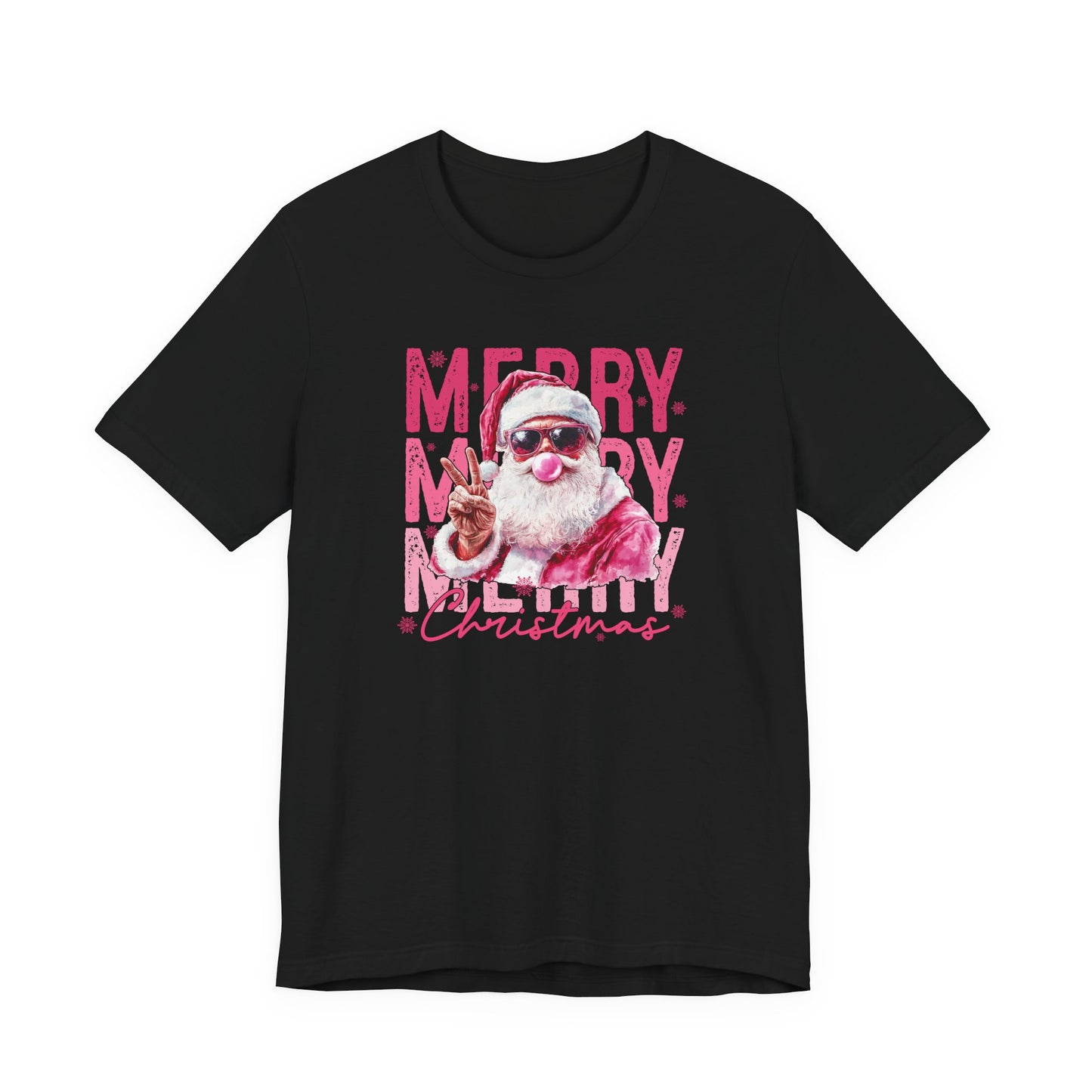 Bubblegum Santa | Christmas | Tee