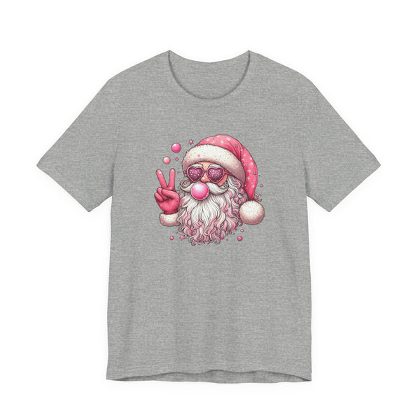 Bubblegum Peace Santa | Christmas | Tee