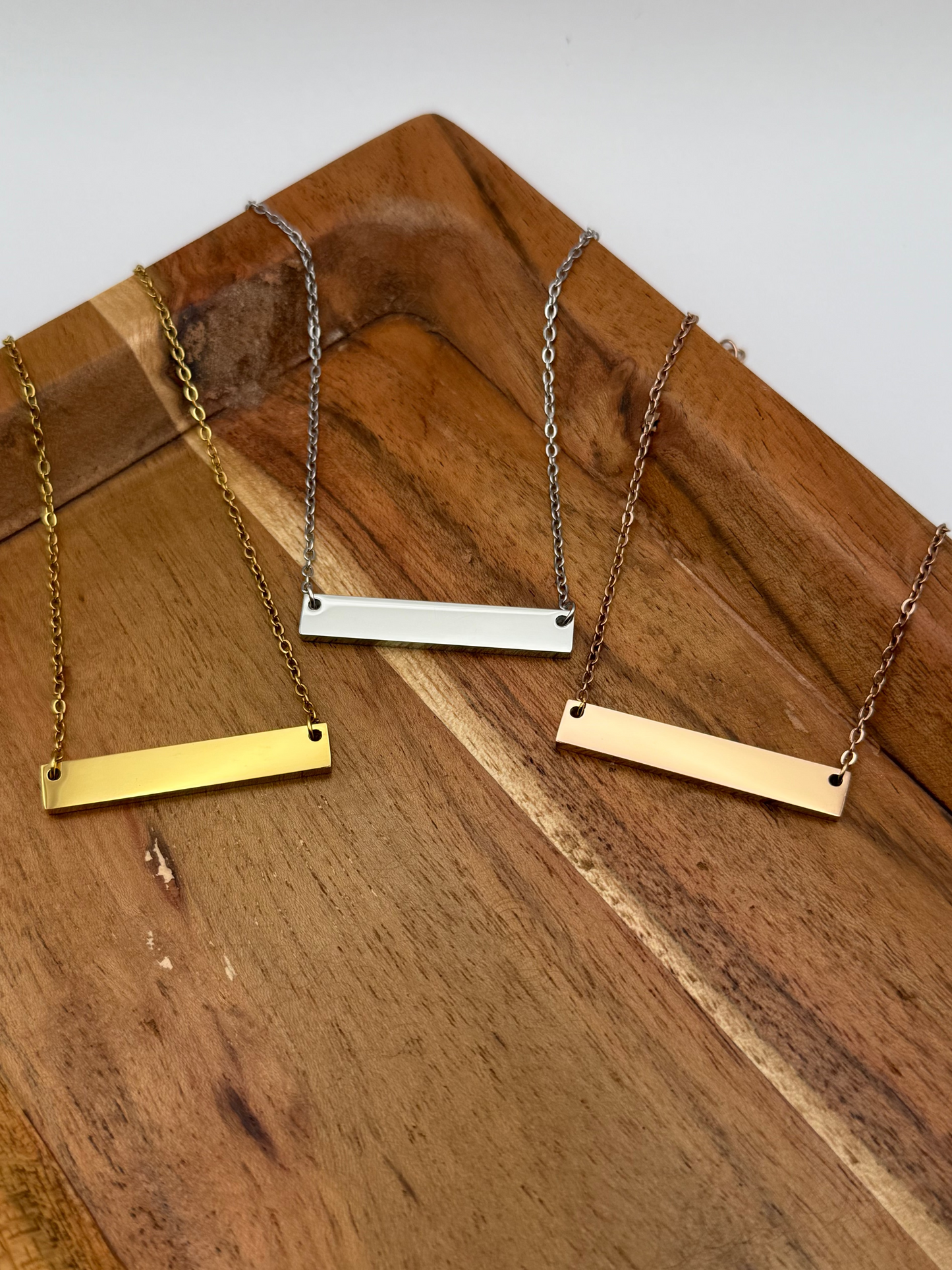 Horizontal Bar Necklace