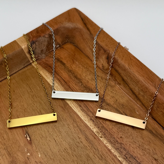 Horizontal Bar Necklace