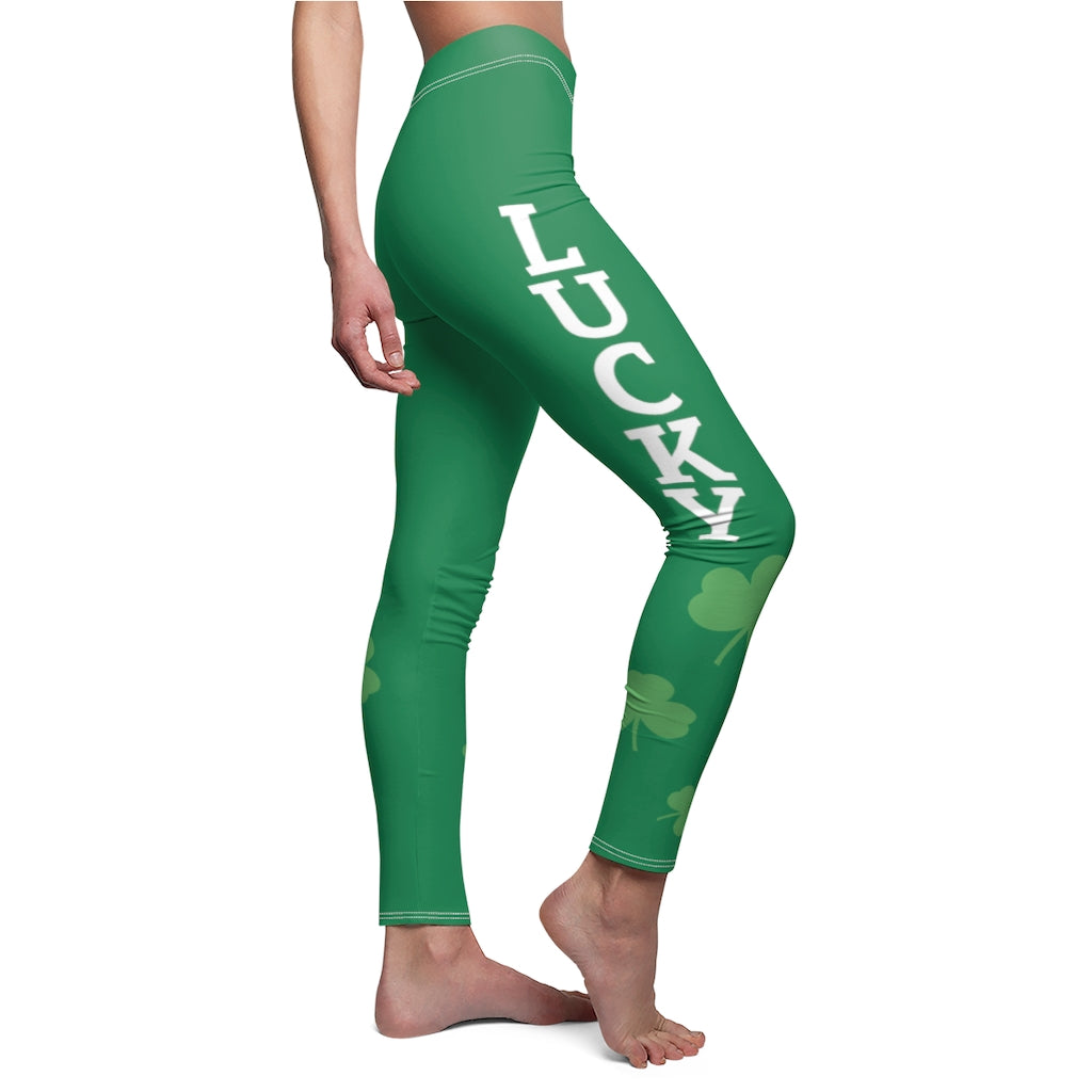 St. Patricks Day Lucky Leggings